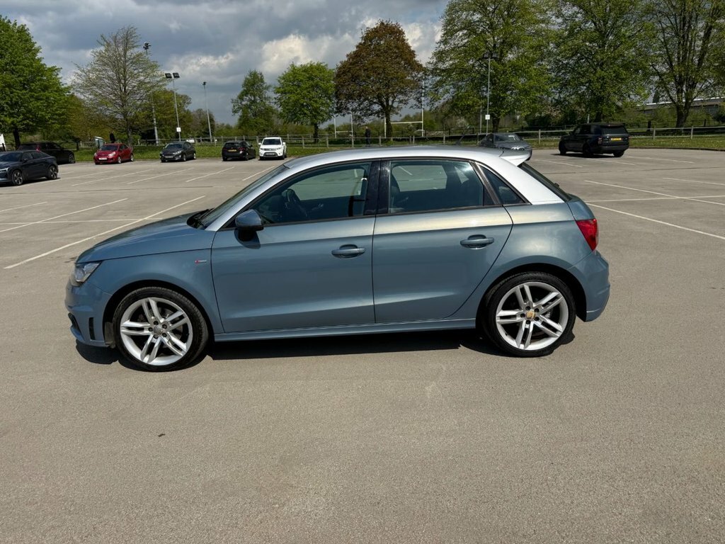 Audi A1 1.6L S Line OU13XZO Blue #2