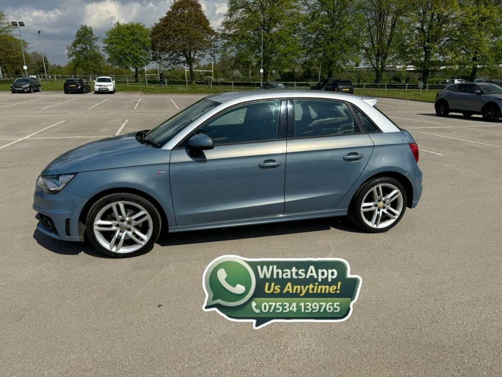 Audi A1 1.6L S Line OU13XZO Blue #5