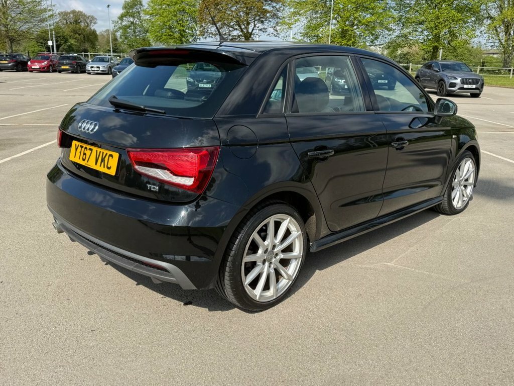 Audi A1 1.6L S Line YT67VKC Black #4