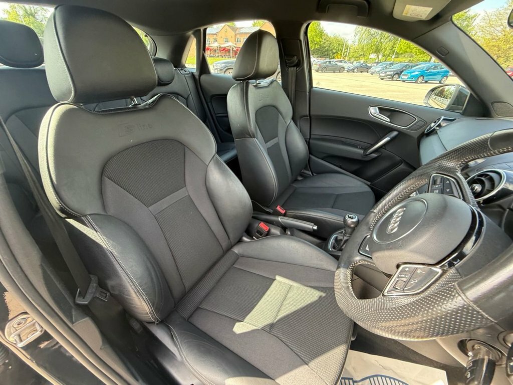 Audi A1 1.6L S Line YT67VKC Black #3