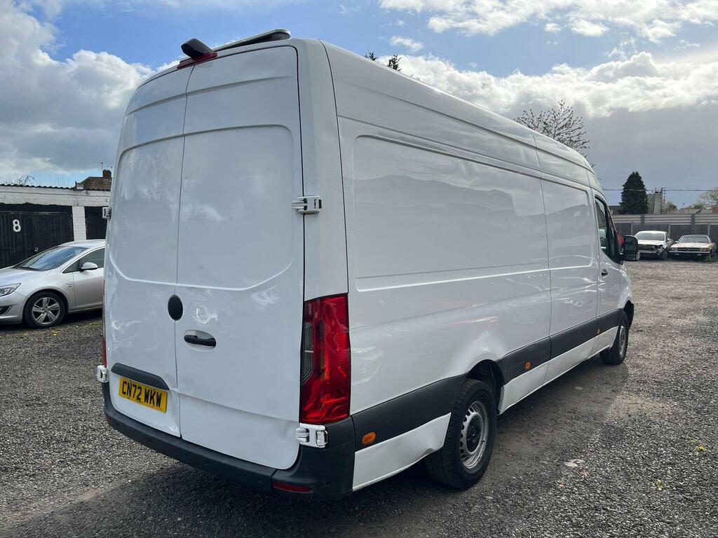 Mercedes-Benz Sprinter Panel Van 2.0 315 Cdi Premium Rwd L3 H2 Euro 6 S CN72WKW White #6