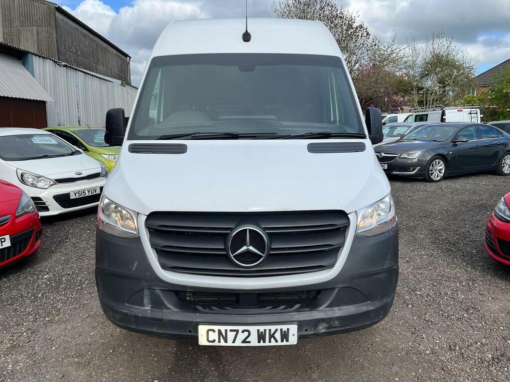 Mercedes-Benz Sprinter Panel Van 2.0 315 Cdi Premium Rwd L3 H2 Euro 6 S CN72WKW White #2