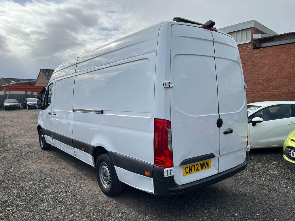 Mercedes-Benz Sprinter Panel Van 2.0 315 Cdi Premium Rwd L3 H2 Euro 6 S CN72WKW White #4