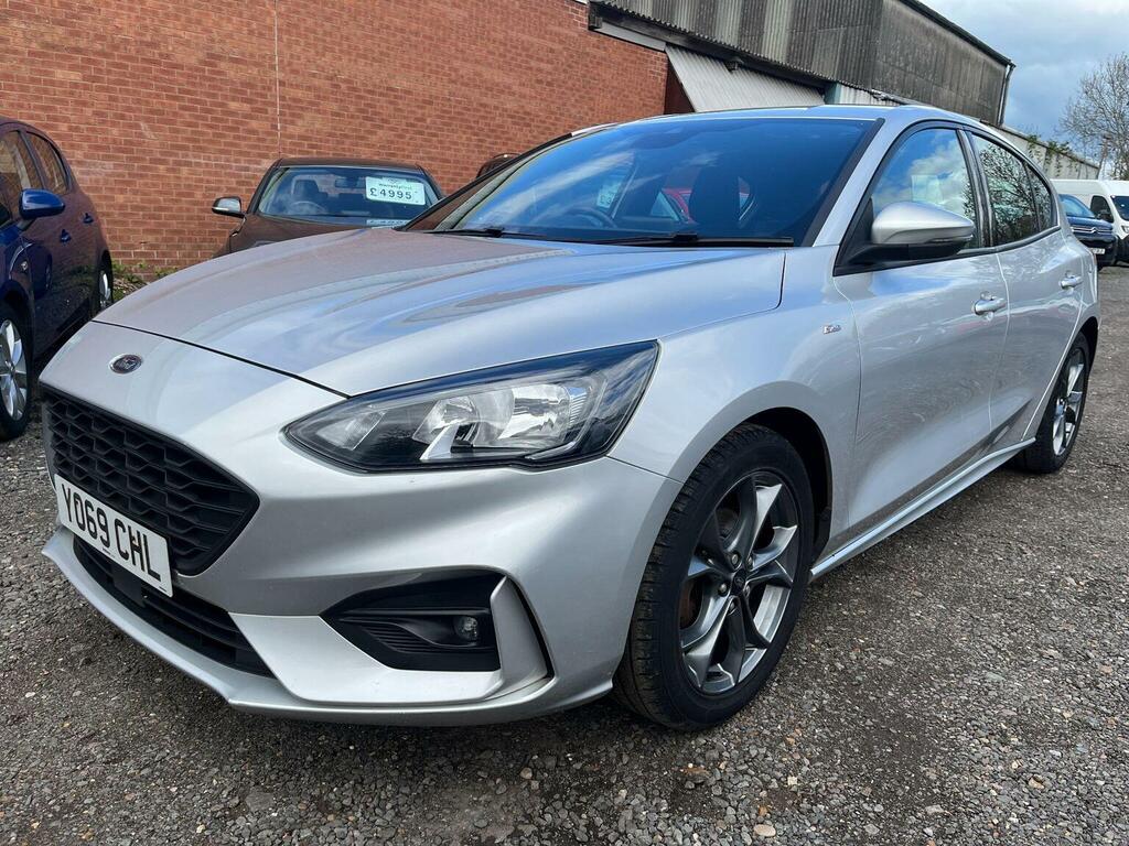 Ford Focus Hatchback 1.5 Ecoblue St-line Euro 6 Ss 20 YO69CHL Silver #3