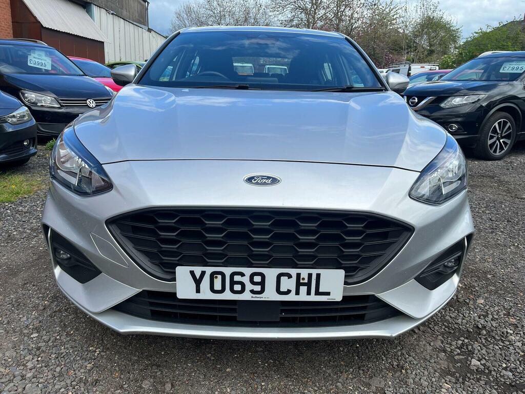 Ford Focus Hatchback 1.5 Ecoblue St-line Euro 6 Ss 20 YO69CHL Silver #2