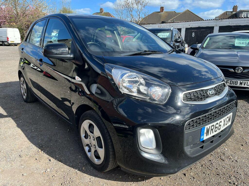 Kia Picanto Hatchback 1.0 1 Air Euro 6 201666 Black
