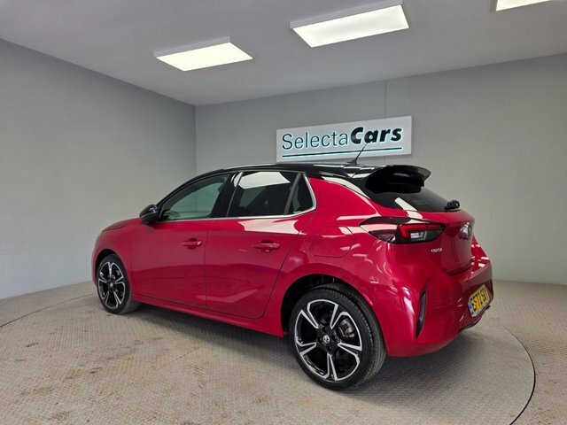 Vauxhall Corsa 1.2 Turbo Ultimate Hatchback Euro EF72SDY Red #2