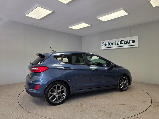 Ford Fiesta 1.0T Ecoboost Mhev St-line Hatchback Hy BK22UXP Blue #6