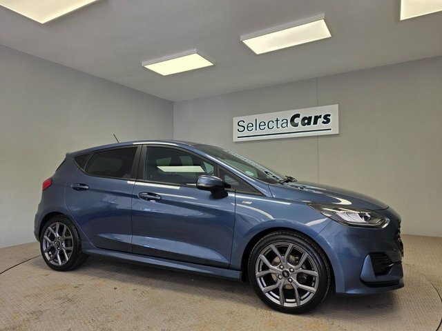 Ford Fiesta 1.0T Ecoboost Mhev St-line Hatchback Hy Blue