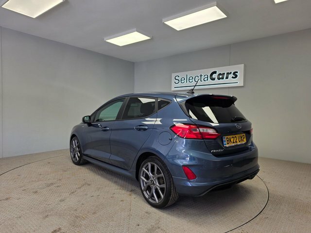 Ford Fiesta 1.0T Ecoboost Mhev St-line Hatchback Hy BK22UXP Blue #2