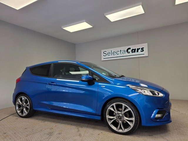 Ford Fiesta 1.0T Ecoboost St-line X Edition Hatchback Petr Blue