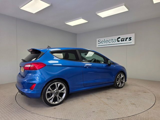 Ford Fiesta 1.0T Ecoboost St-line X Edition Hatchback Petr AF20PUV Blue #5