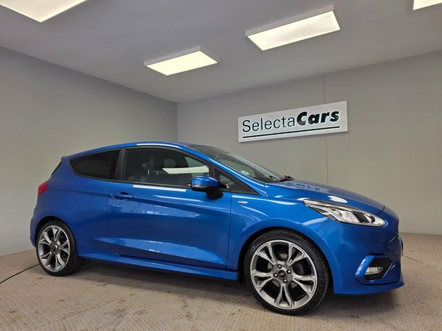 Ford Fiesta 1.0T Ecoboost St-line X Edition Hatchback Petr AF20PUV Blue #3