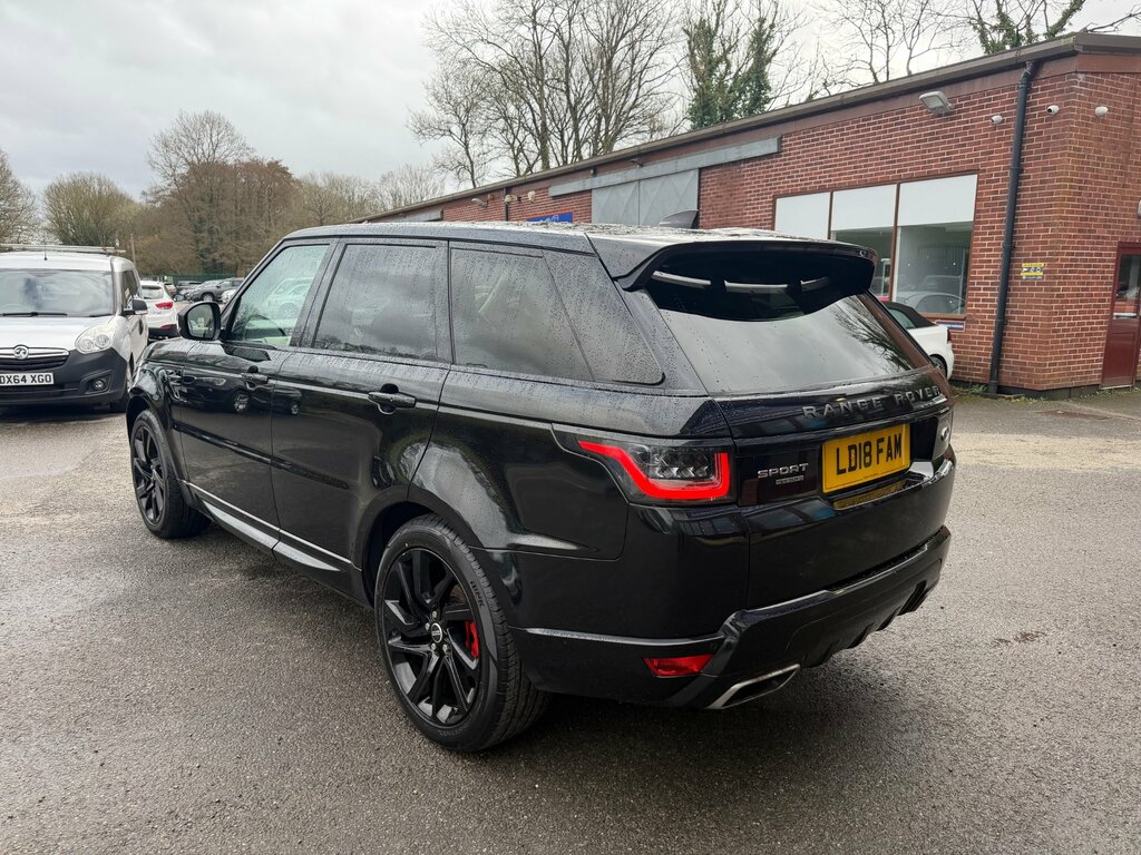 Land Rover Range Rover Sport 3.0 Sd V6 Hse Dynamic Suv 4Wd Euro LD18FAM Black #5