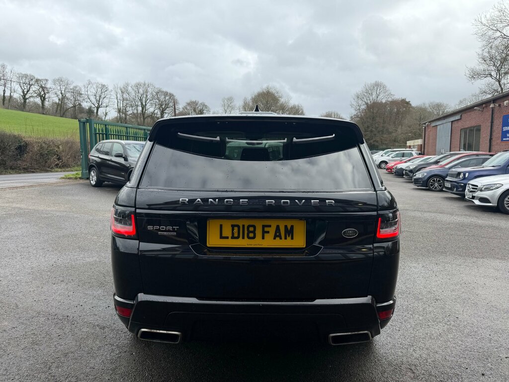 Land Rover Range Rover Sport 3.0 Sd V6 Hse Dynamic Suv 4Wd Euro LD18FAM Black #6