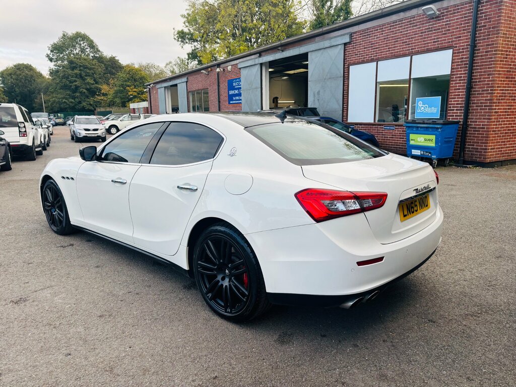 Maserati Ghibli 3.0 V6 S Saloon Zf Euro 5 410 Ps White #5