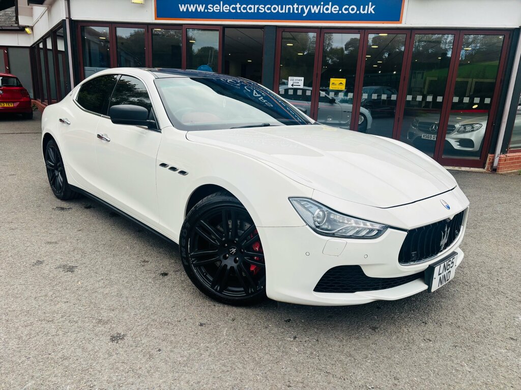 Maserati Ghibli 3.0 V6 S Saloon Zf Euro 5 410 Ps White