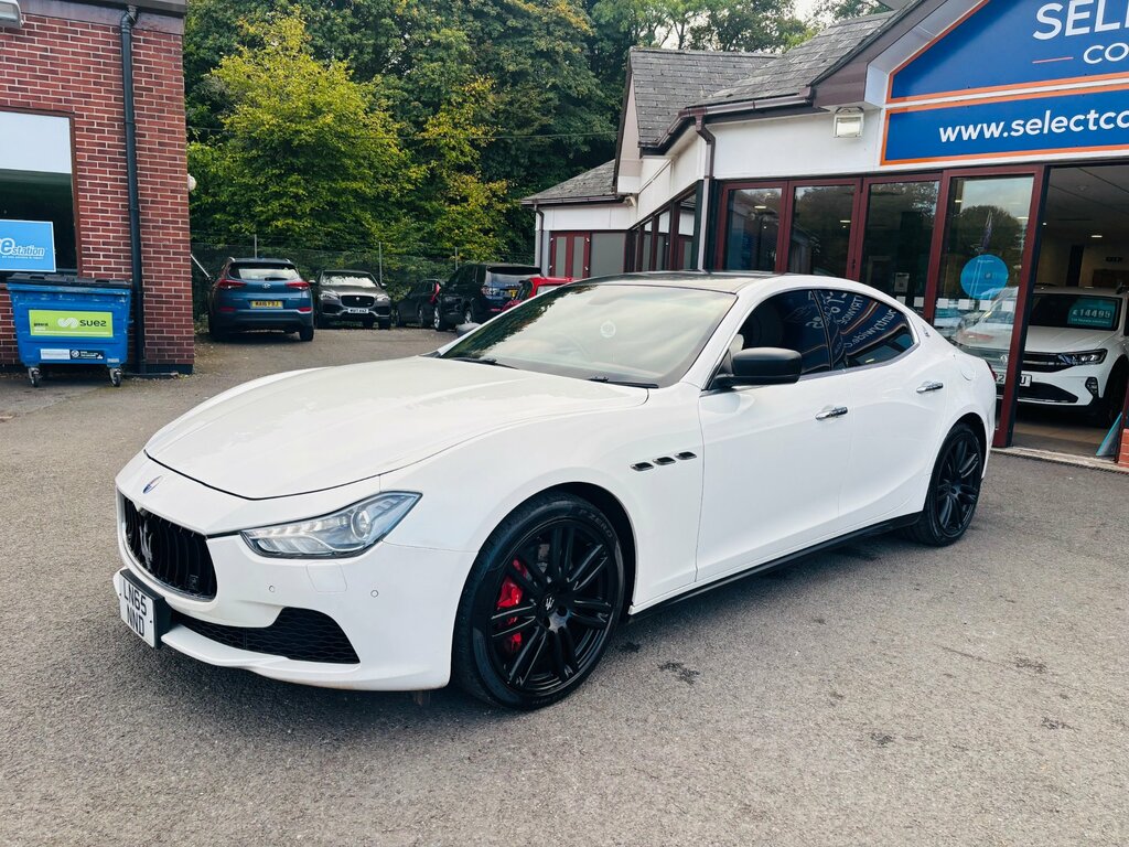 Maserati Ghibli 3.0 V6 S Saloon Zf Euro 5 410 Ps White #3