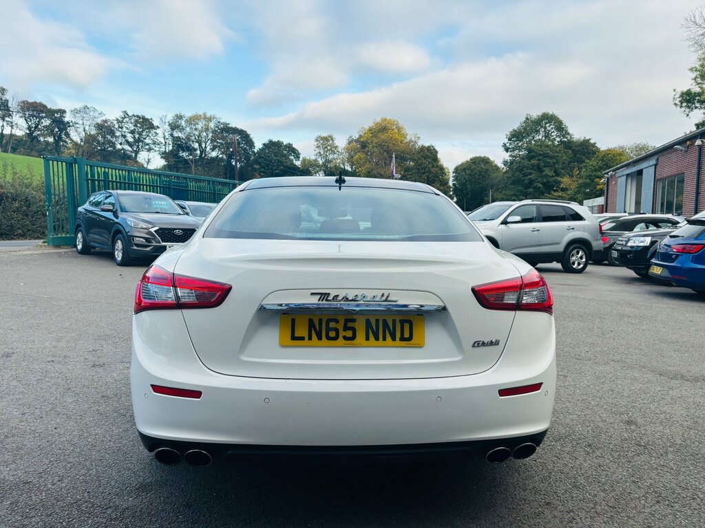 Maserati Ghibli 3.0 V6 S Saloon Zf Euro 5 410 Ps White #6