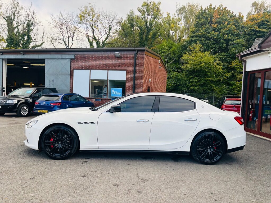 Maserati Ghibli 3.0 V6 S Saloon Zf Euro 5 410 Ps White #4