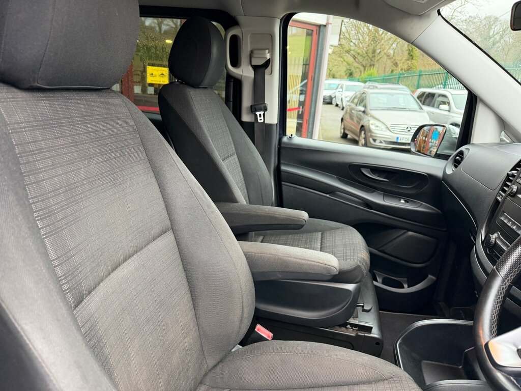 Mercedes-Benz Vito 2.1 116 Cdi Bluetec Sport Crew Van Double Cab WJ68HNW Blue #3