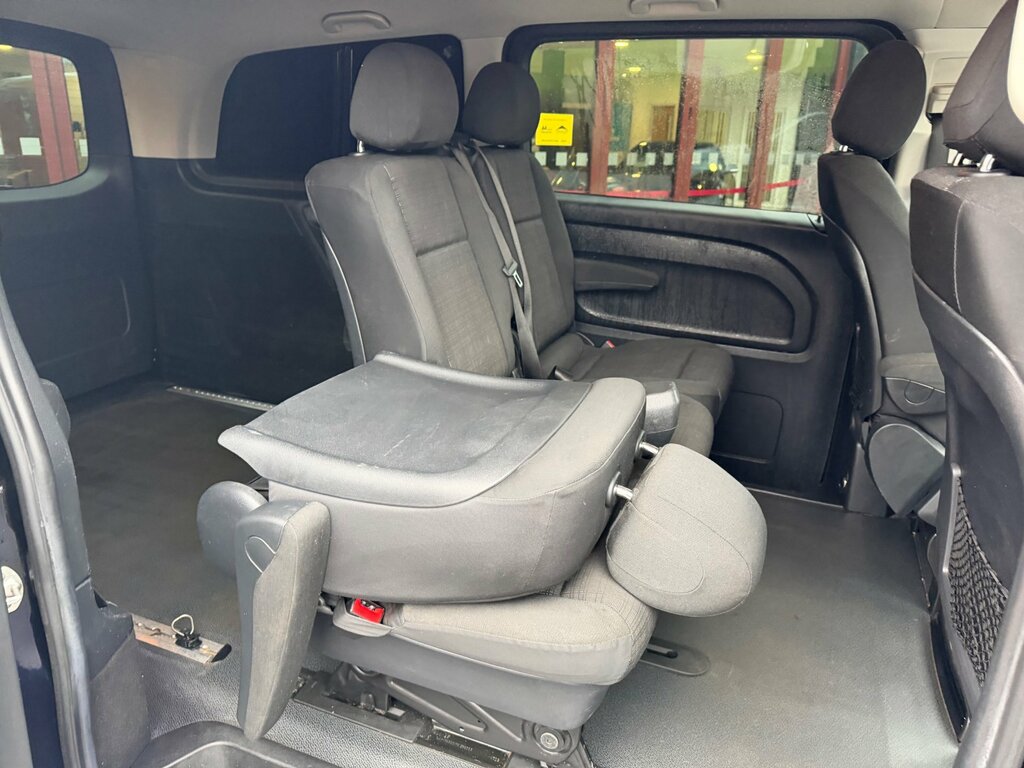 Mercedes-Benz Vito 2.1 116 Cdi Bluetec Sport Crew Van Double Cab WJ68HNW Blue #4