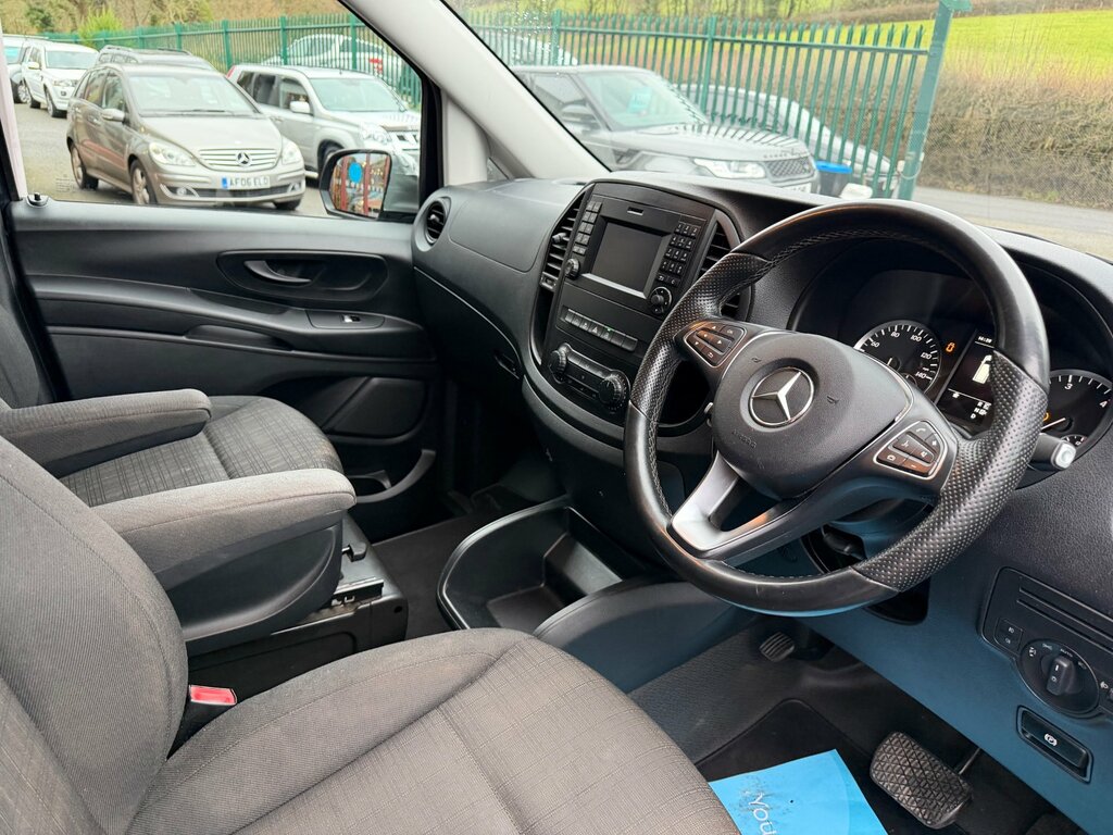 Mercedes-Benz Vito 2.1 116 Cdi Bluetec Sport Crew Van Double Cab WJ68HNW Blue #2