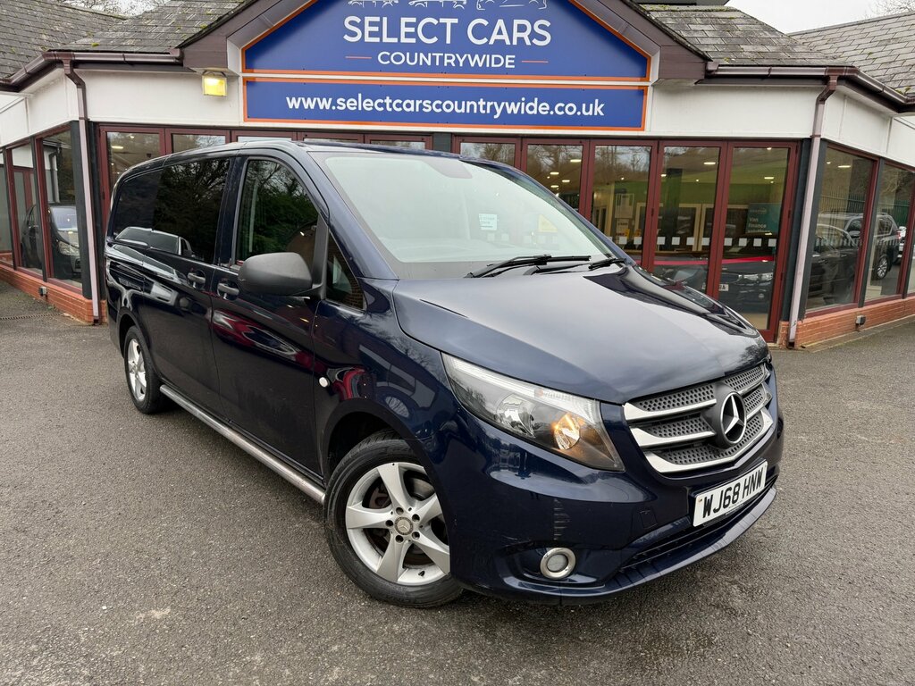 Mercedes-Benz Vito 2.1 116 Cdi Bluetec Sport Crew Van Double Cab Blue