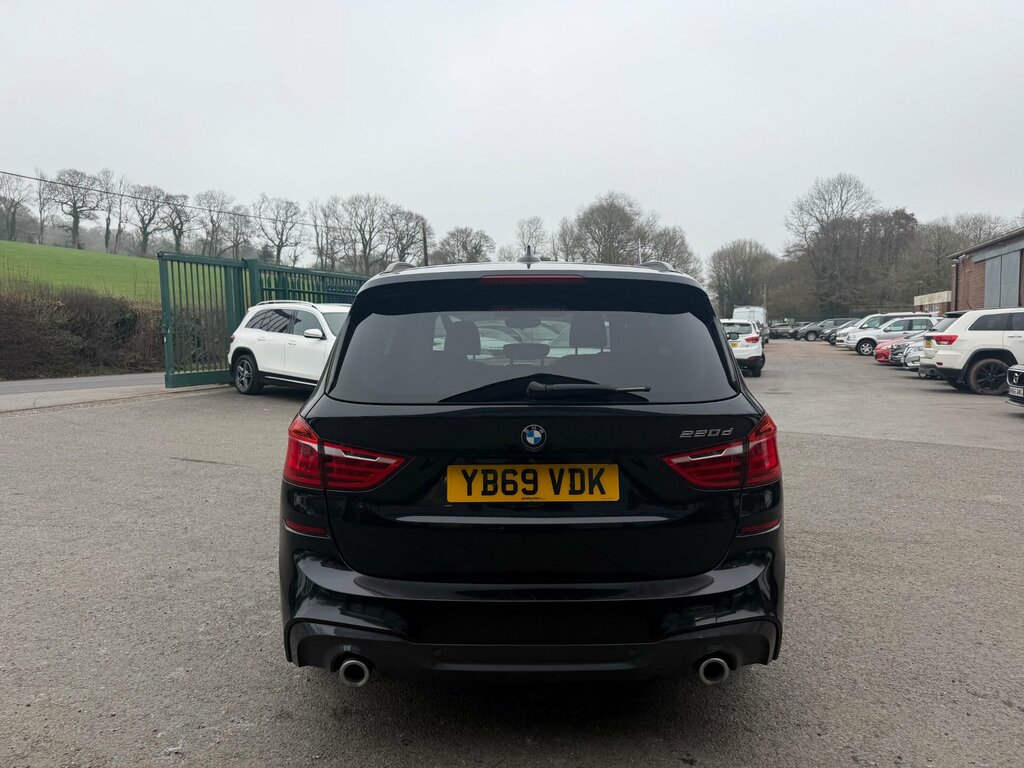 BMW 2 Series Gran Tourer 2.0 220D M Sport Mpv Euro 6 Ss YB69VDK Black #5