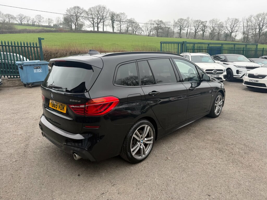 BMW 2 Series Gran Tourer 2.0 220D M Sport Mpv Euro 6 Ss YB69VDK Black #6
