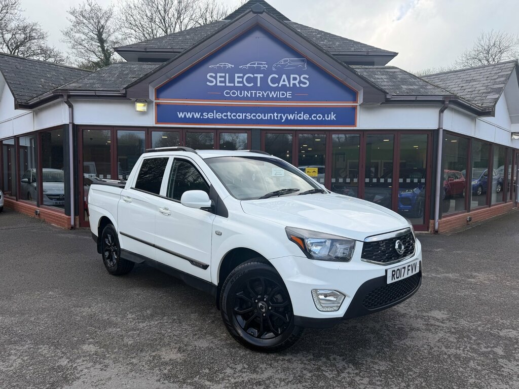 SsangYong Musso 2.2D Ex Pickup Double Cab 4Wd Eu White