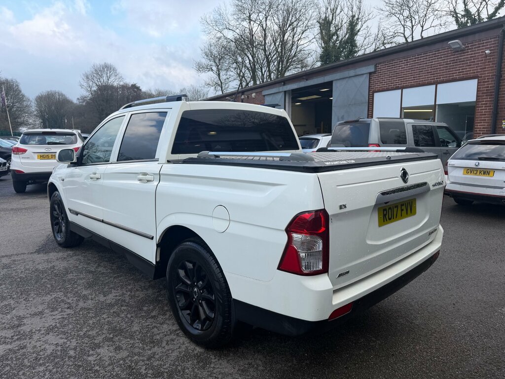 SsangYong Musso 2.2D Ex Pickup Double Cab 4Wd Eu White #6