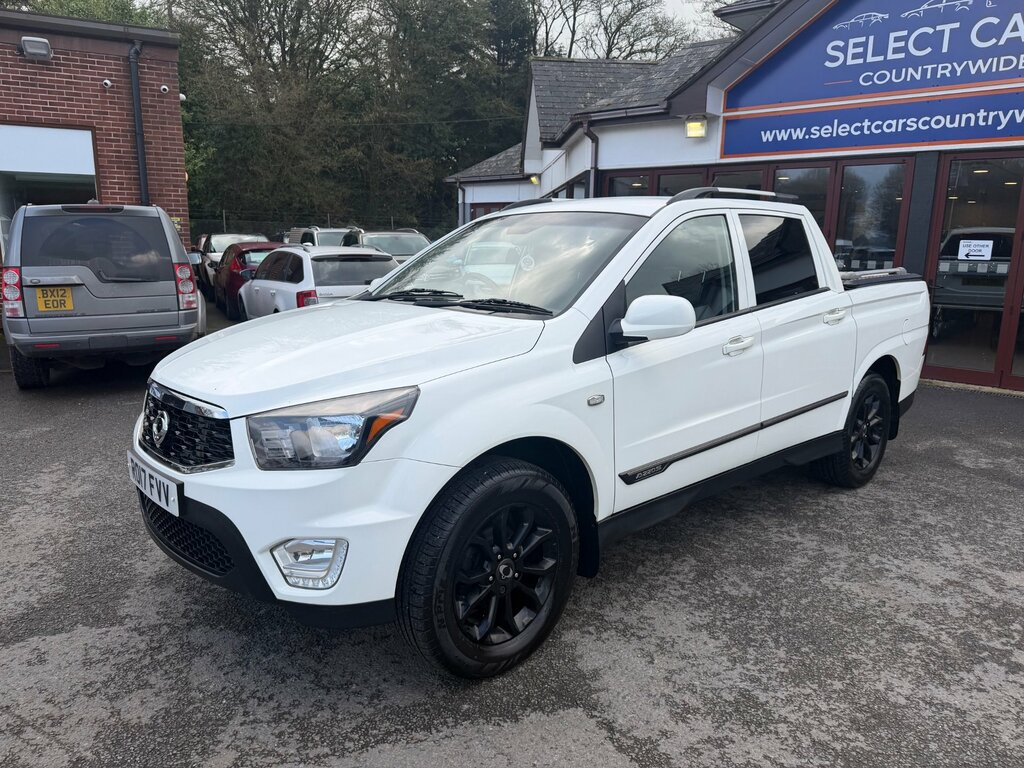 SsangYong Musso 2.2D Ex Pickup Double Cab 4Wd Eu White #4