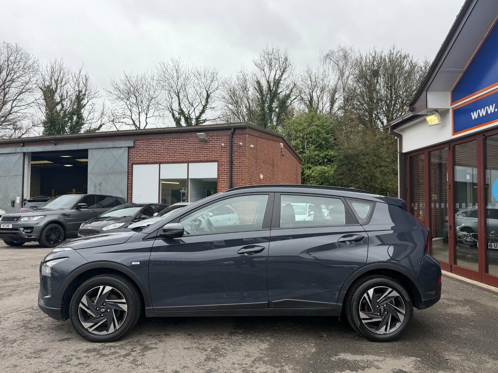 Hyundai Bayon 1.0 T-gdi Mhev Se Connect Suv Hybrid Ma VU22OLP Grey #4