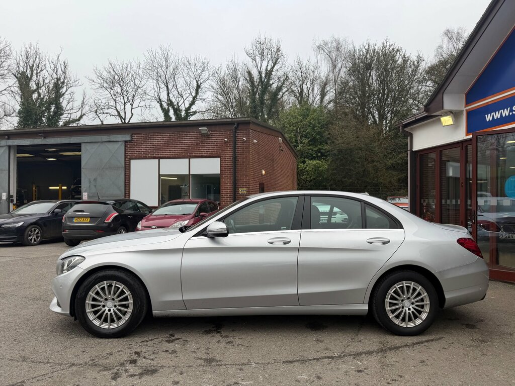 Mercedes-Benz C Class 2.1 C220d Se Saloon Euro 6 Ss WN65VZV Silver #4