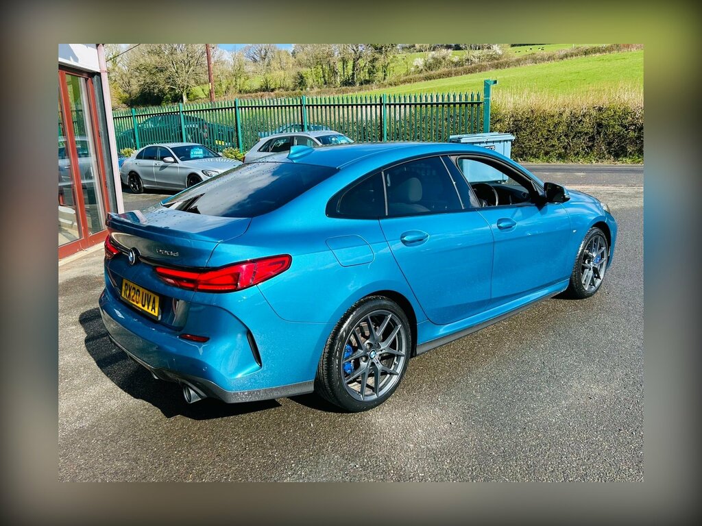 BMW 2 Series 2.0 220D M Sport Saloon Euro 6 S RX20UVA Blue #2