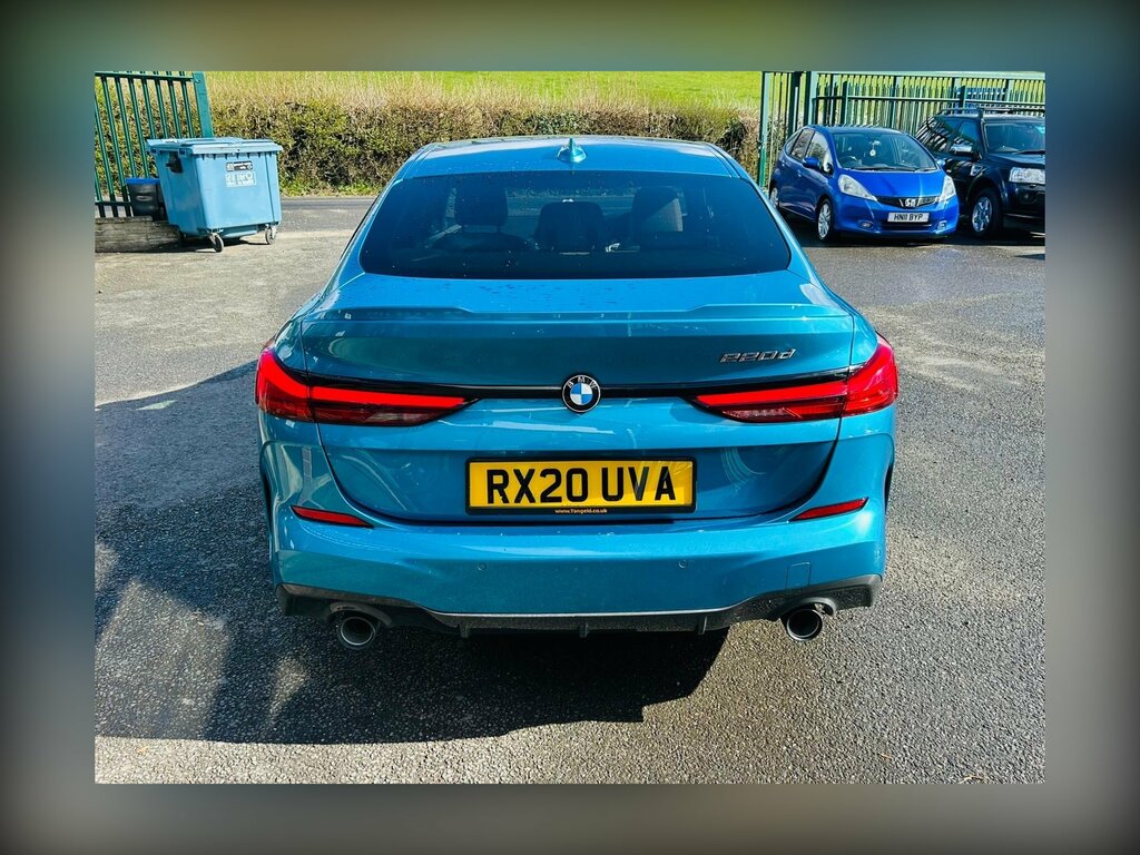 BMW 2 Series 2.0 220D M Sport Saloon Euro 6 S RX20UVA Blue #3