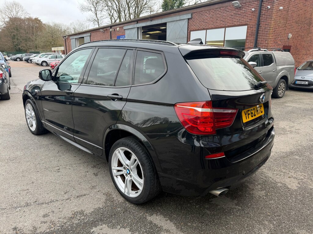 BMW X3 2.0 20D M Sport Suv Xdrive Euro 5 YF62HTC Black #5