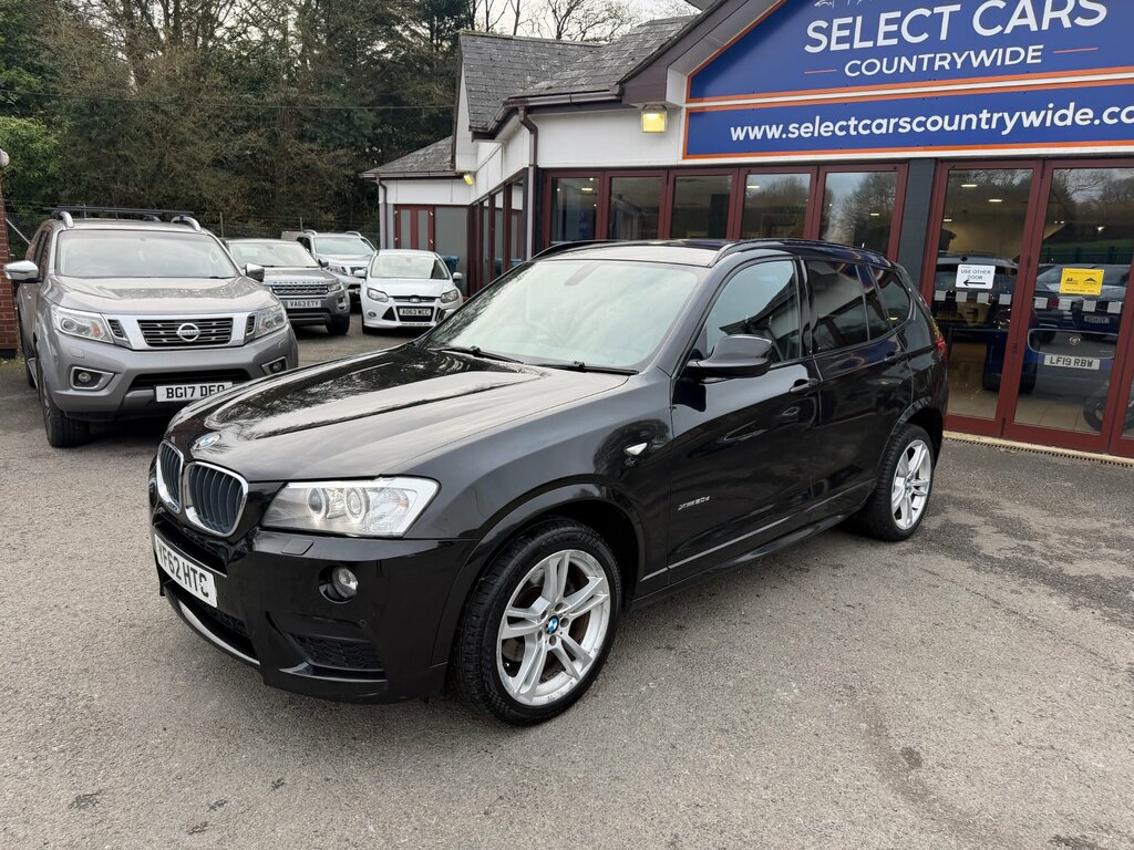 BMW X3 2.0 20D M Sport Suv Xdrive Euro 5 YF62HTC Black #3