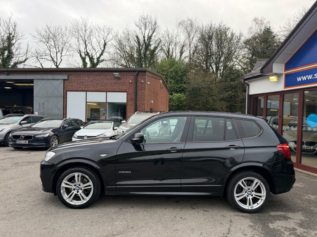 BMW X3 2.0 20D M Sport Suv Xdrive Euro 5 YF62HTC Black #4