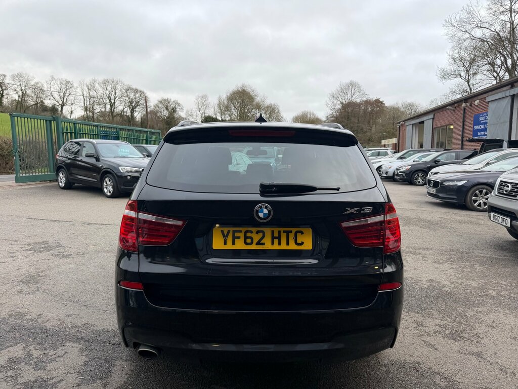 BMW X3 2.0 20D M Sport Suv Xdrive Euro 5 YF62HTC Black #6