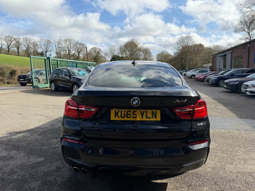 BMW X4 3.0 35D M Sport Suv Xdrive Euro 6 KU65YLN Black #4