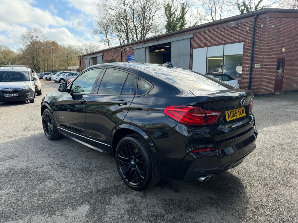 BMW X4 3.0 35D M Sport Suv Xdrive Euro 6 KU65YLN Black #3