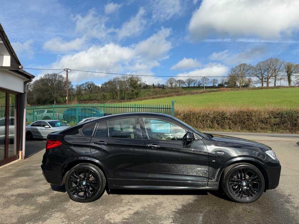 BMW X4 3.0 35D M Sport Suv Xdrive Euro 6 KU65YLN Black #6