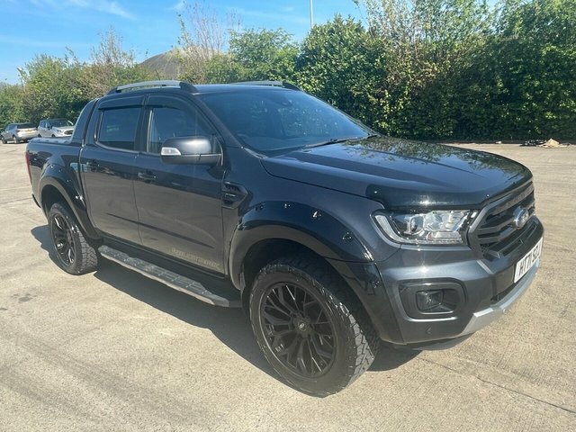 Ford Ranger Ecoblue Wildtrak Pickup Double Grey