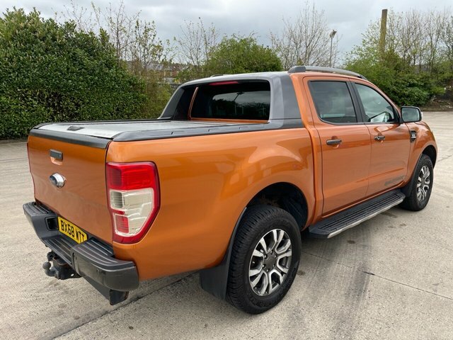 Ford Ranger Tdci Wildtrak Pickup Double BX68WTT Orange #3
