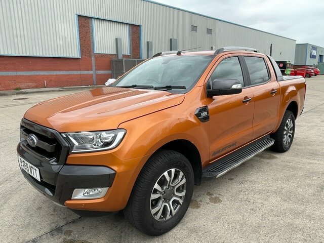 Ford Ranger Tdci Wildtrak Pickup Double BX68WTT Orange #2