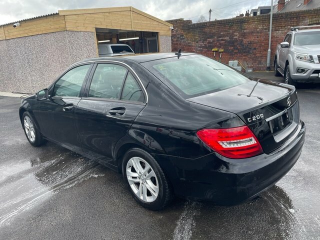 Mercedes-Benz C Class C200 Cdi Blueefficiency Executive FH12WMP Black #4