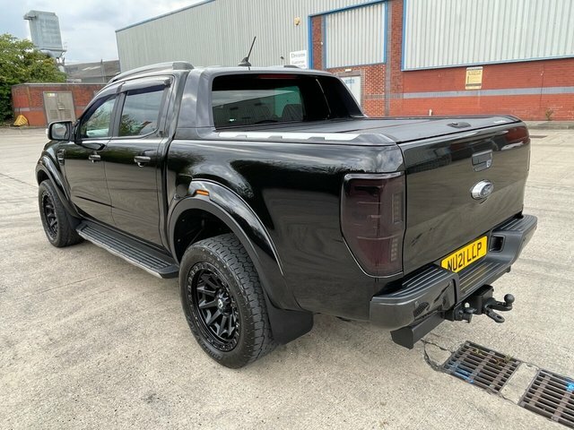 Ford Ranger Ecoblue Wildtrak Pickup Double NU21LLP Black #4