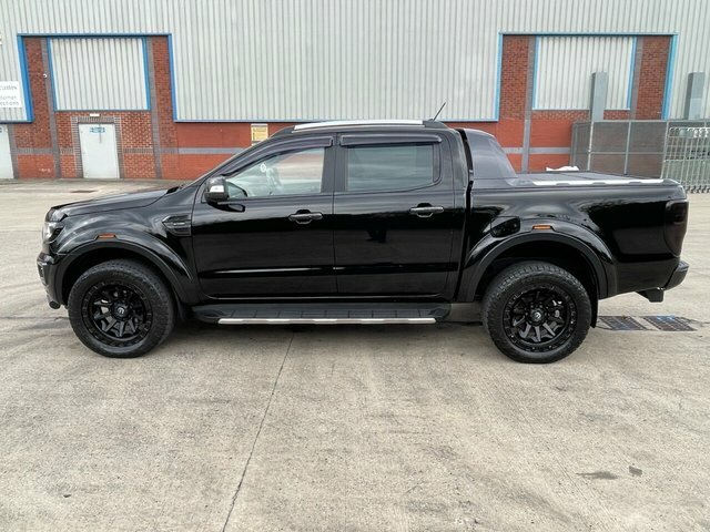 Ford Ranger Ecoblue Wildtrak Pickup Double NU21LLP Black #6